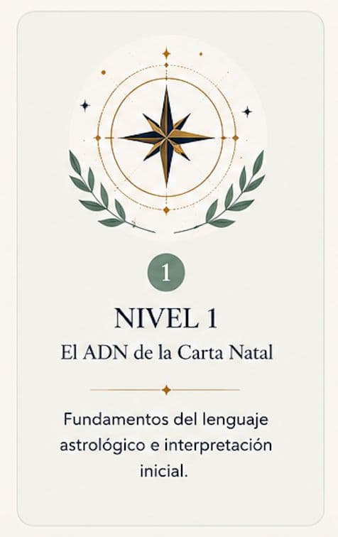 Nivel 1 — El ADN de la Carta Natal