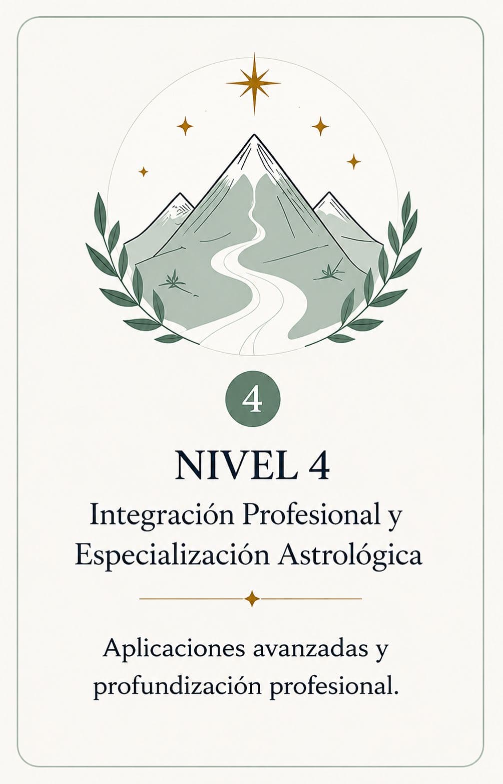 Nivel 4 — Integración Profesional y Especialización Astrológica